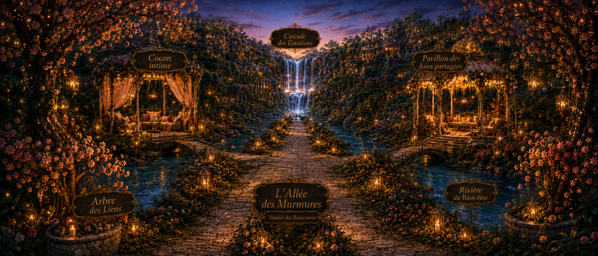 L'Allée enchantée des rencontres