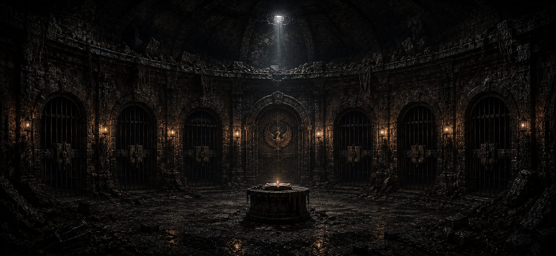 Les Cendres – la geôle en ruine