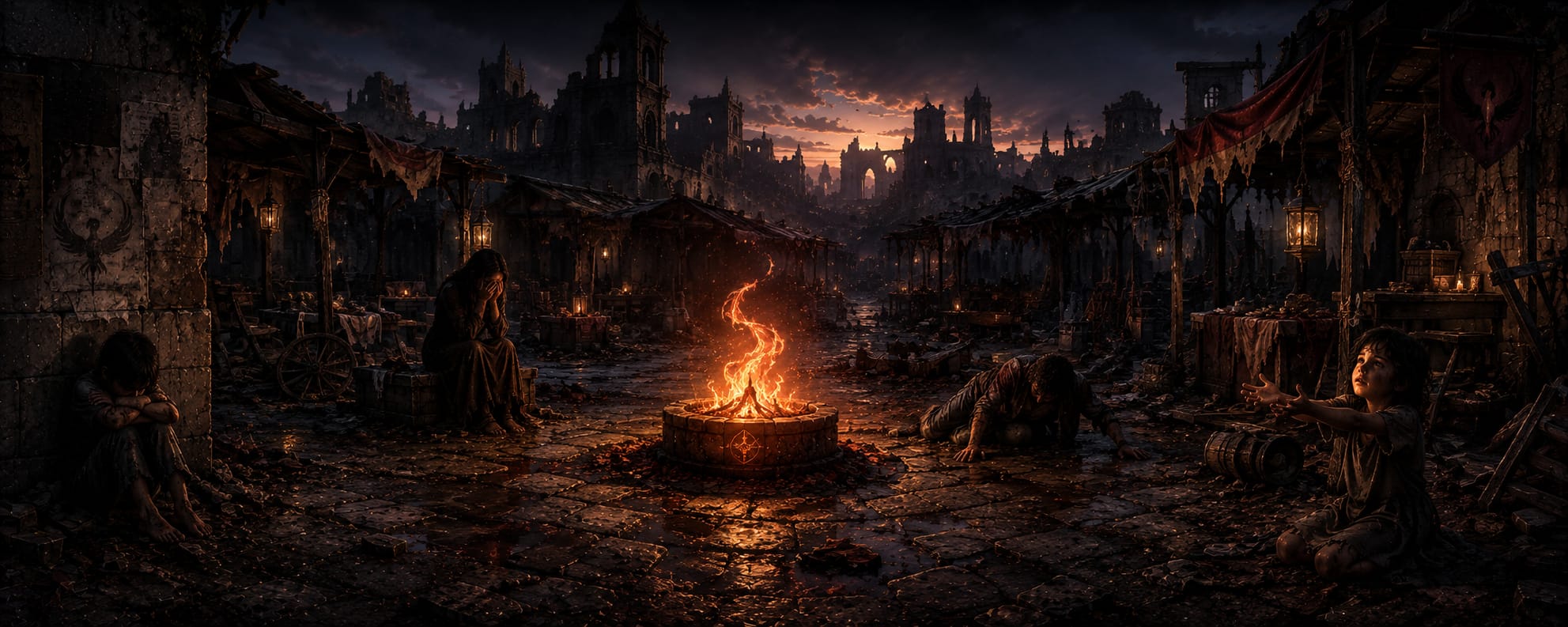 La Lumière – le marché en ruine