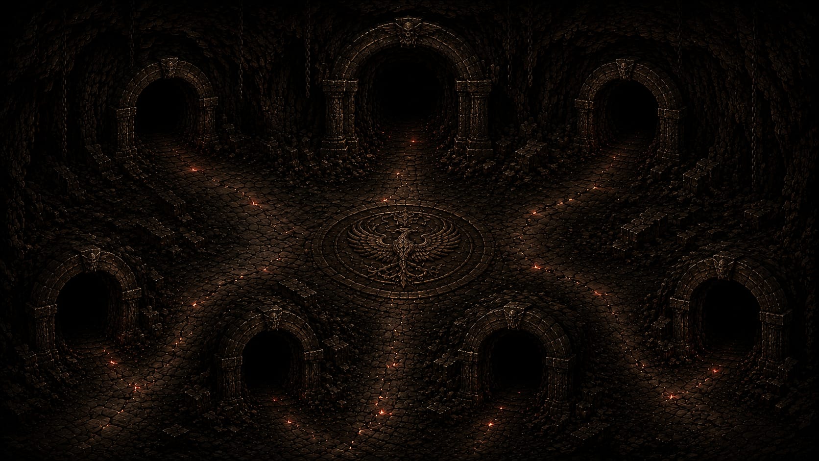 La Braise – les tunnels souterrains